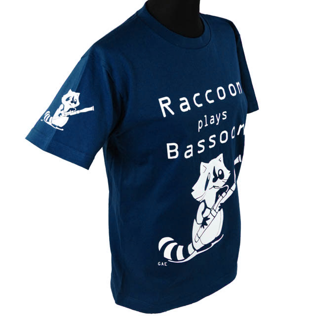 Raccoon plays Bassoon ファゴット バスーン 音楽雑貨 音楽グッズ