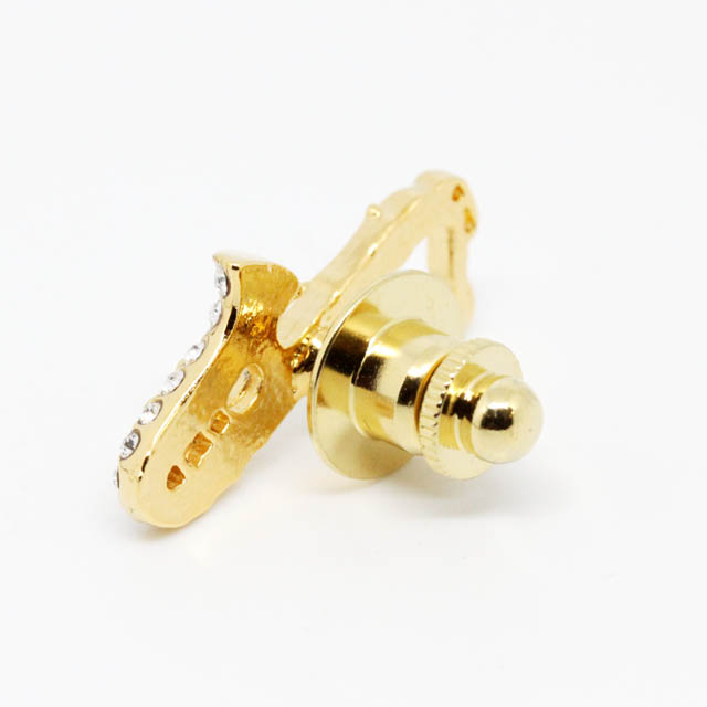 ジュエルピン mini テナーサックス Tenor Sax 楽器アクセサリー 音楽グッズ 音楽雑貨