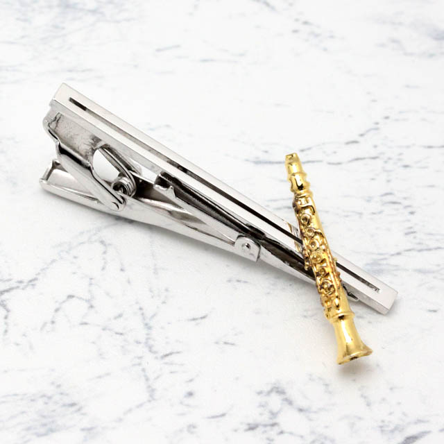クラリネット Clarinet SV925 シルバー タイバー タイピン 音楽雑貨 音楽グッズ 音楽アクセサリー