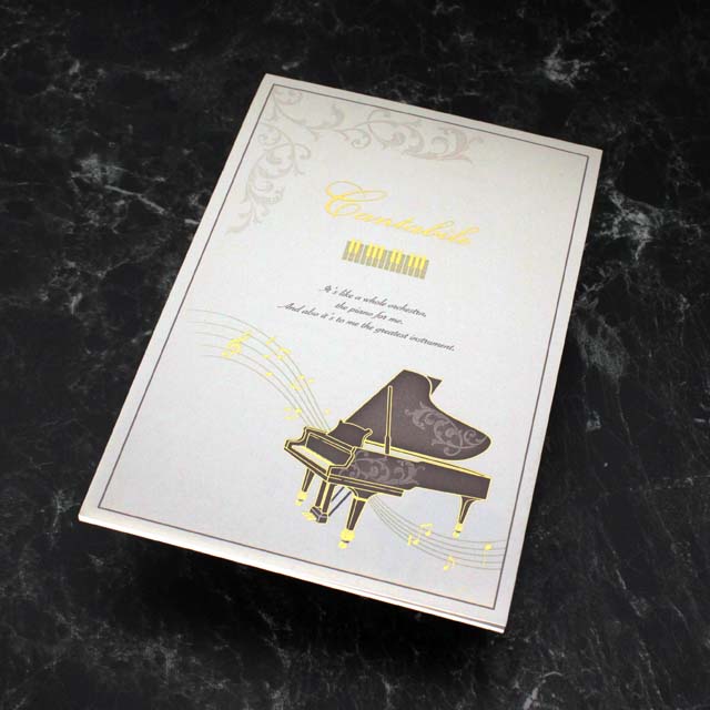 便箋 レターパッド グランドピアノ Piano 音楽雑貨 音楽グッズ 音楽文具