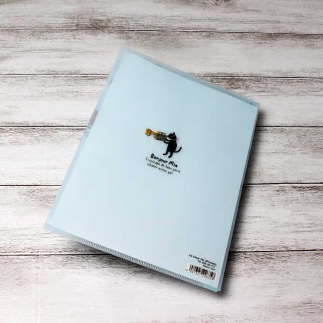 A５ ３ポケット クリアファイル Mie 楽器 音楽雑貨 音楽グッズ