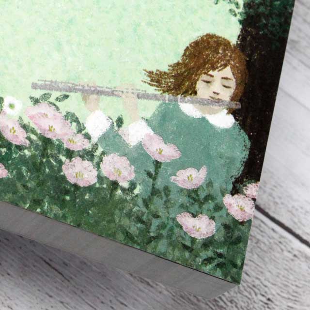 ブロックメモ マチネ フルート ピアノ チェロ トライアングル 音楽雑貨 音楽文具 音楽グッズ 音楽ギフト