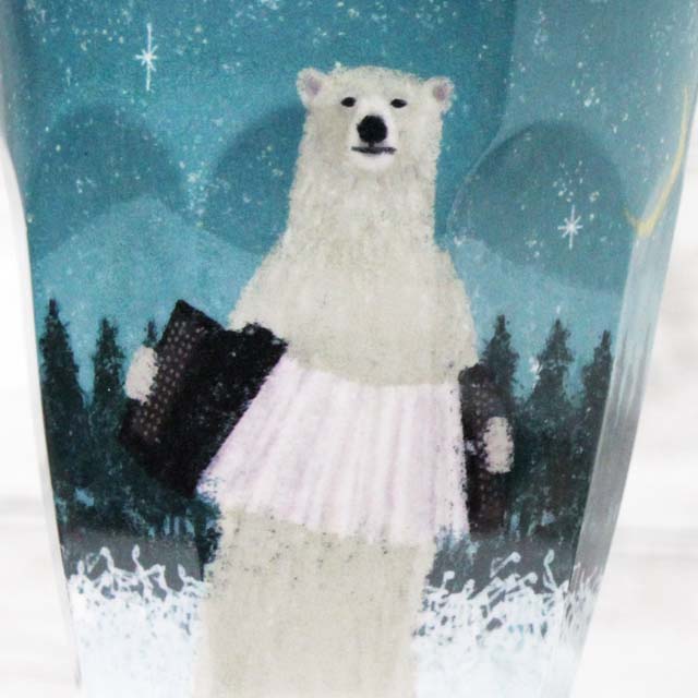 メラミンコップ ソング アコーディオン 音楽雑貨 音楽グッズ