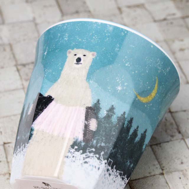 メラミンコップ ソング アコーディオン 音楽雑貨 音楽グッズ