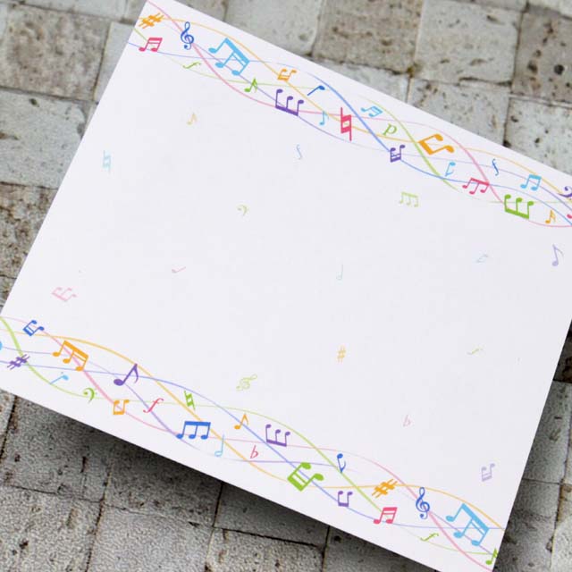 音楽テーマ メモ用紙・文房具セット 81bLAf2at8L._UF350,350_QL50_.jpg