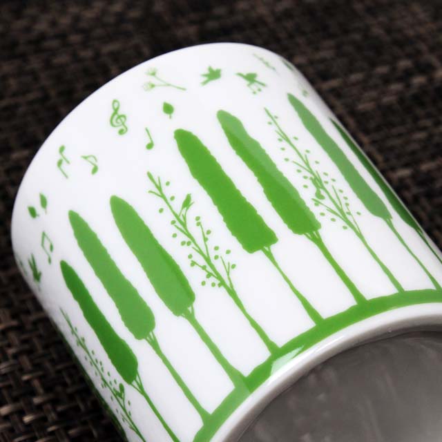 musicForest 鍵盤の森 マグカップ 音楽雑貨 音楽グッズ 音楽ギフト 発表会記念品