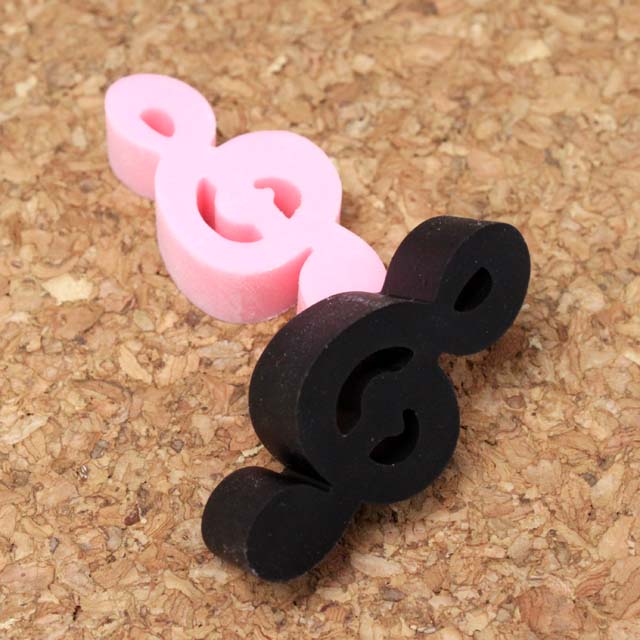 ト音記号 消しゴム 音楽グッズ 音楽文具 音楽雑貨 発表会記念品