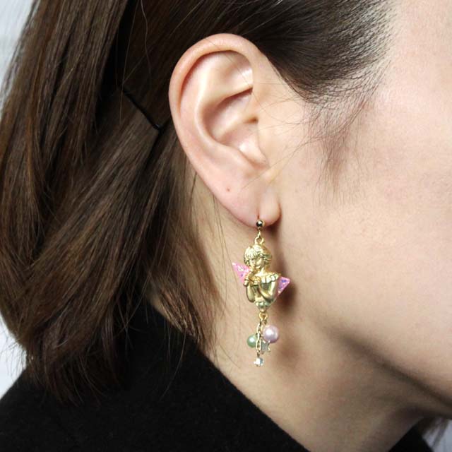 ピアス ポップシンガー 合唱 歌 音楽雑貨 音楽アクセサリー 音楽グッズ 音楽ギフト