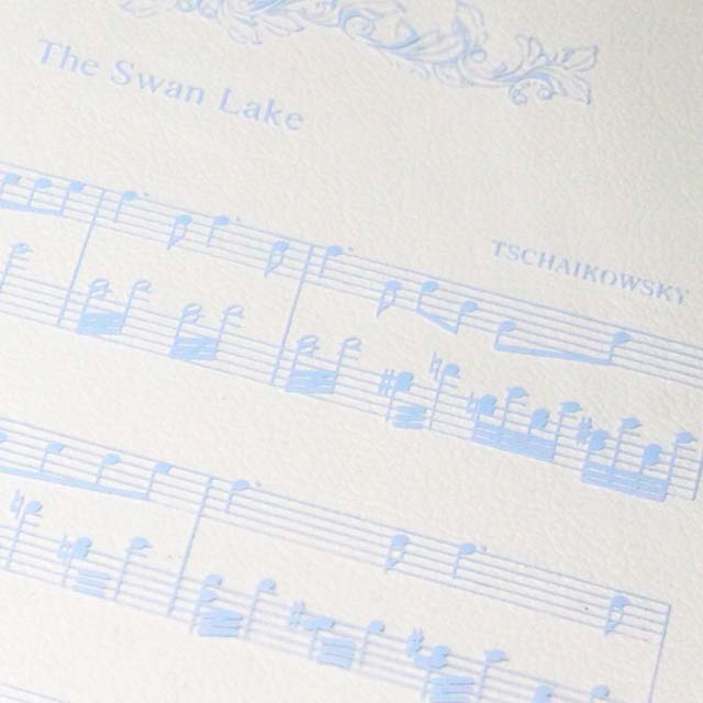 A4 クリアファイル 《 白鳥の湖 》 3枚セット 135673 音楽雑貨
