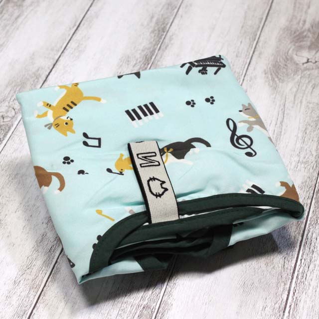 エコバッグ グランドピアノ 鍵盤 音楽グッズ 音楽雑貨 音楽バッグ