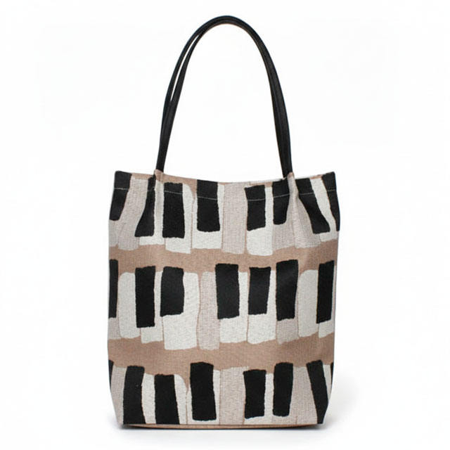 尾州織 トート 《 ピアノ鍵盤 kusumi Pink 》 969631 ○ 音楽雑貨