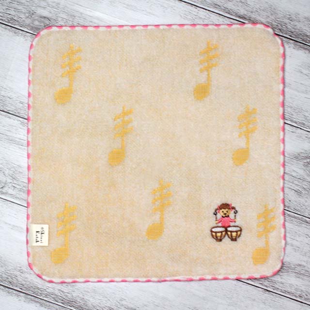 ティンパニ,Timpani, パーカッション,打楽器,チックトーン,ShinziKatoh,タオルハンカチ,音楽雑貨,音楽グッズ,音楽ギフト