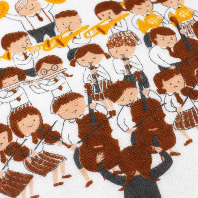 ShinziKatoh ジュニア・オーケストラ ゲストタオル 音楽雑貨 音楽グッズ 音楽ギフト