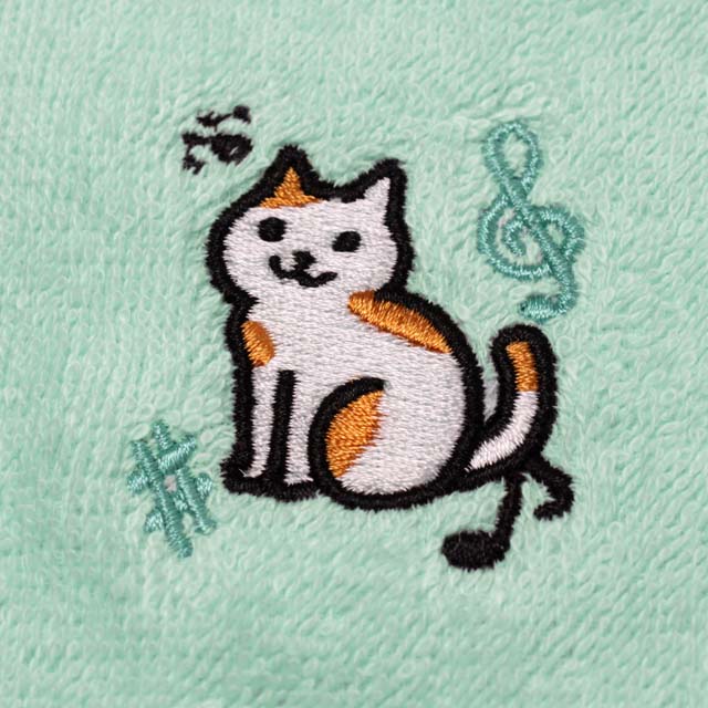 音楽風水ハンカチ ト音記号 音符 音楽雑貨 音楽グッズ 発表会記念品