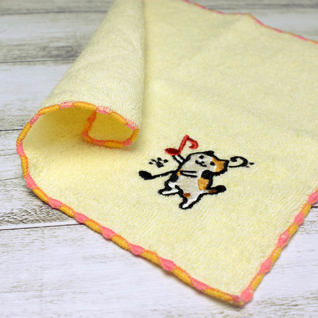 音楽風水ハンカチ ヘ音記号 音符 音楽雑貨 音楽グッズ 発表会記念品