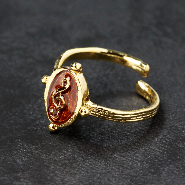 リング 《 ト音記号＆コーダ 》 732255 音楽雑貨・アクセサリー専門店