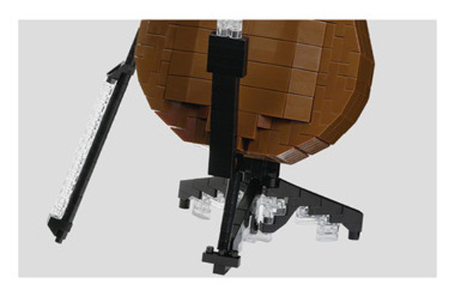 ナノブロック コントラバス ウッドベース 音楽雑貨 音楽グッズ 音楽ギフト