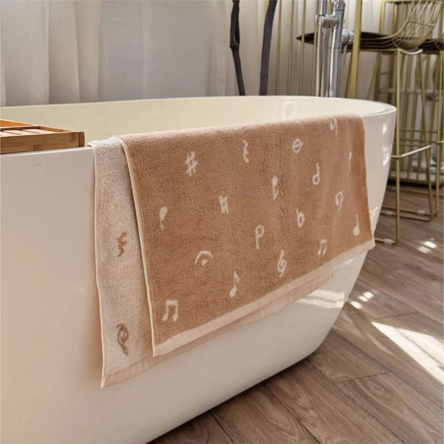 今治 バスタオル 音楽記号 音楽雑貨 音楽グッズ 音楽ギフト