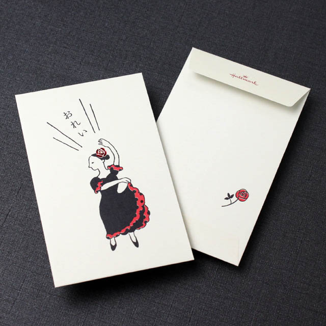 ポチ袋 フラメンコ おれい 音楽雑貨 音楽グッズ 演奏会謝礼