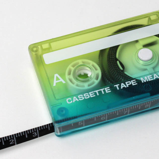 カセットテープ メジャー 巻き尺 音楽雑貨 音楽グッズ