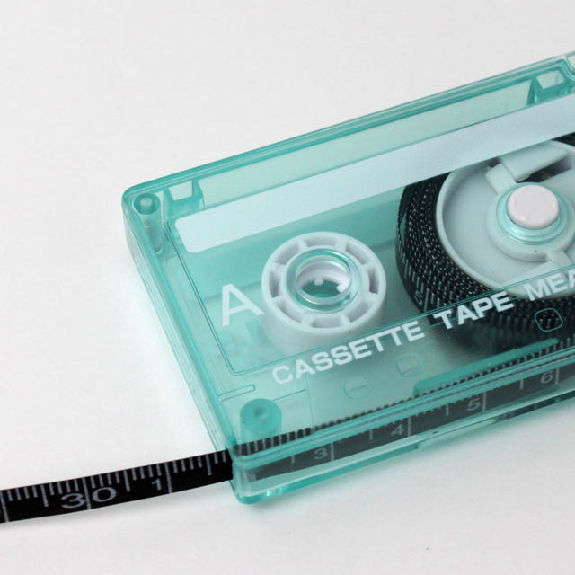 カセットテープ メジャー 巻き尺 音楽雑貨 音楽グッズ