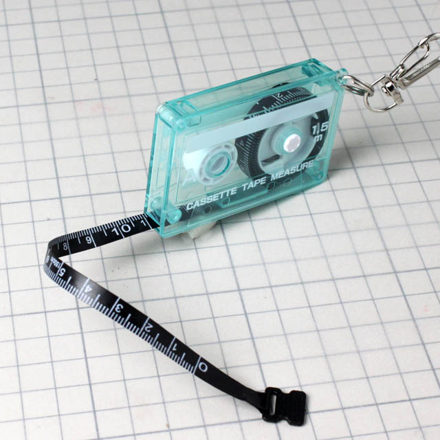 カセットテープ メジャー 巻き尺 音楽雑貨 音楽グッズ
