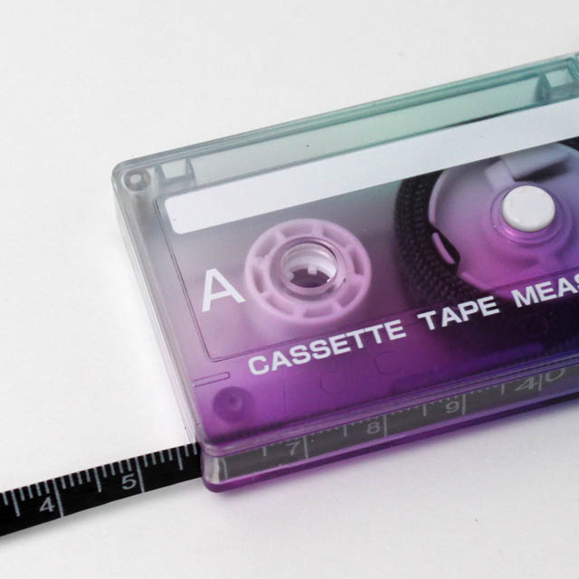 カセットテープ メジャー 巻き尺 音楽雑貨 音楽グッズ