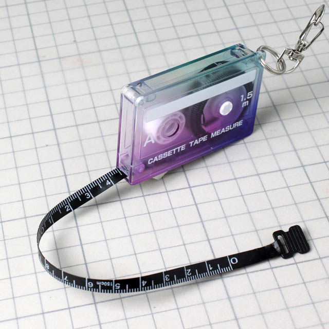 カセットテープ メジャー 巻き尺 音楽雑貨 音楽グッズ