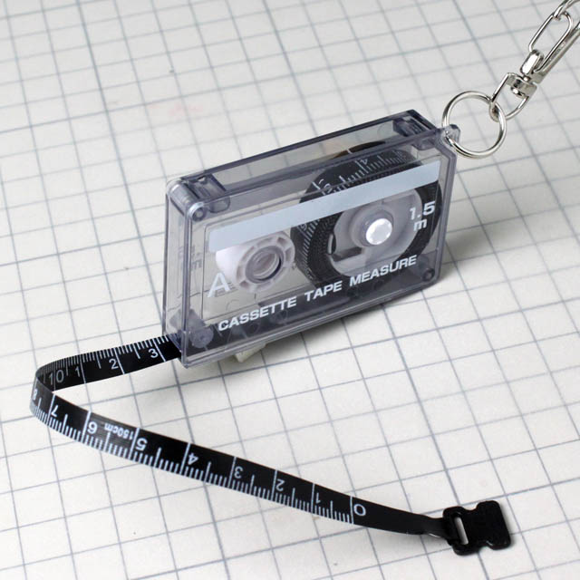 カセットテープ メジャー 巻き尺 音楽雑貨 音楽グッズ