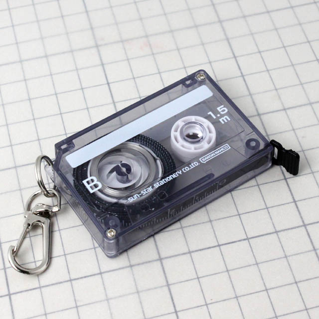 カセットテープ メジャー 巻き尺 音楽雑貨 音楽グッズ