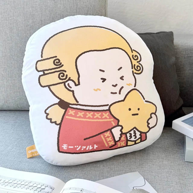 モーツァルト Mozart 作曲家 ピロー クッション 音楽雑貨 音楽グッズ 音楽ギフト