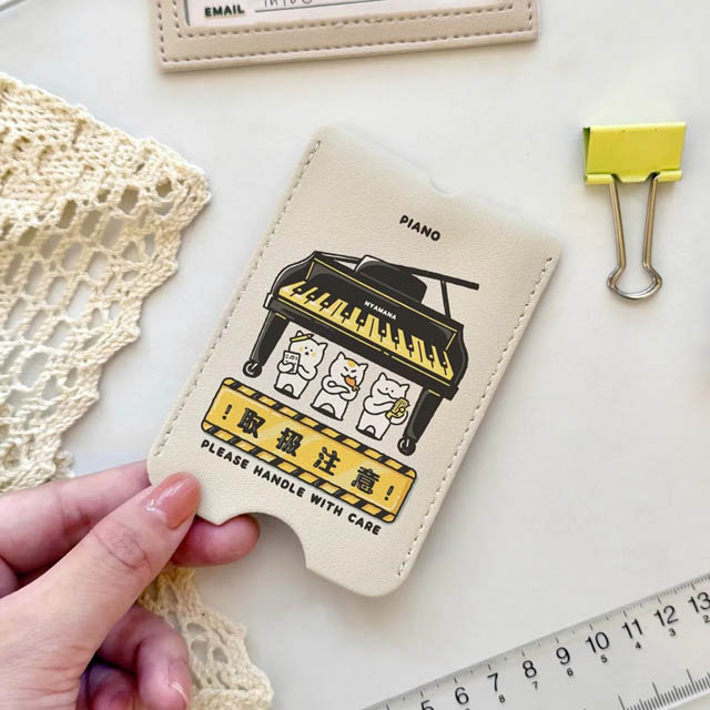 楽器便 ラゲッジタグ ピアノ Piano 音楽雑貨 音楽グッズ 音楽ギフト