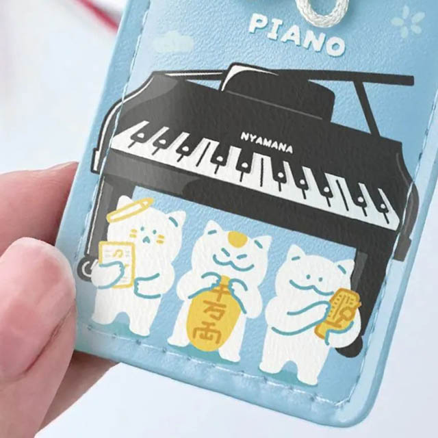 奏楽お守り風チャーム ピアノ Piano 音楽雑貨 音楽グッズ ピアノ発表会
