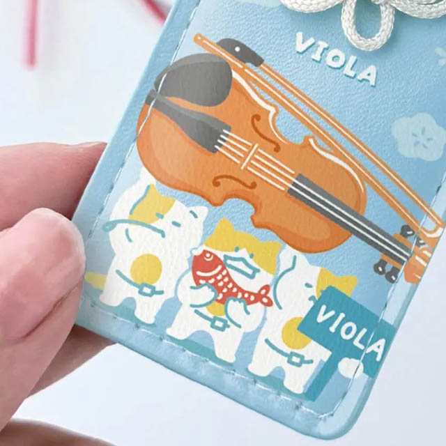 奏楽お守り風チャーム ヴィオラ Viola 音楽雑貨 音楽グッズ 定期演奏会