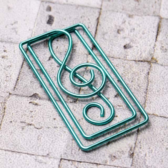 ト音記号 ゼムクリップ 音楽雑貨 音楽グッズ 音楽事務用品