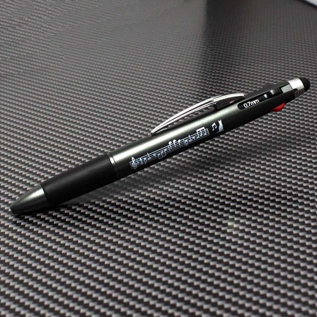 楽譜 ５機能ボールペン タッチペン 音楽雑貨 音楽グッズ 音楽ギフト 発表会記念品