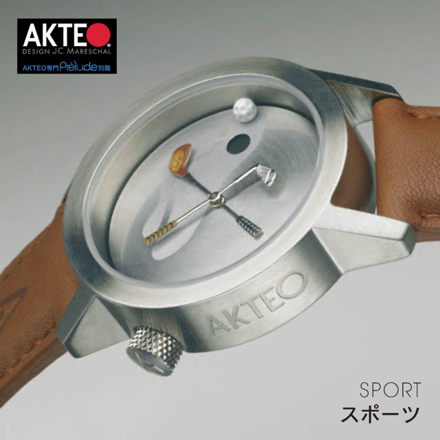 【新品未使用】AKTEO アクテオ・腕時計