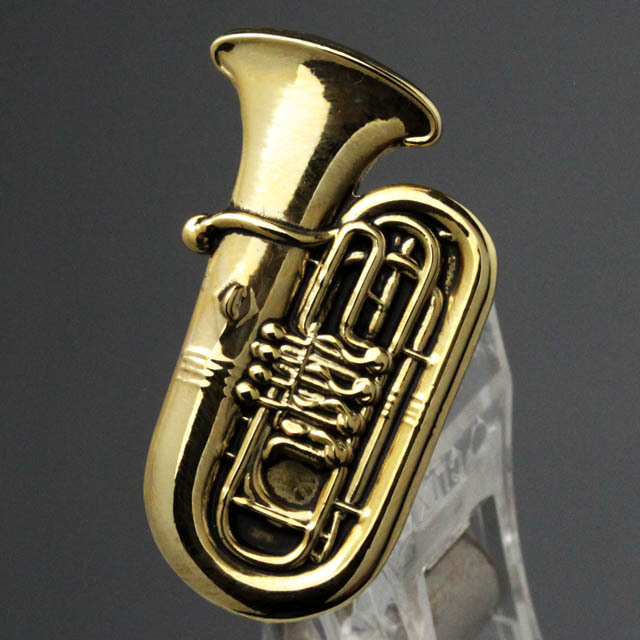 チューバ Tuba ブローチ 楽器グッズ 音楽雑貨