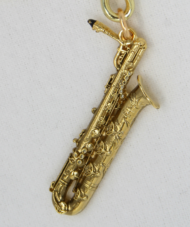 Bariton Saxophone バリトンサックス　キーホルダー