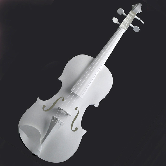 ヴァイオリン violin 弦楽器 ペーパークラフト paper-crafting HANDSON 音楽雑貨 音楽グッズ 音楽ギフト