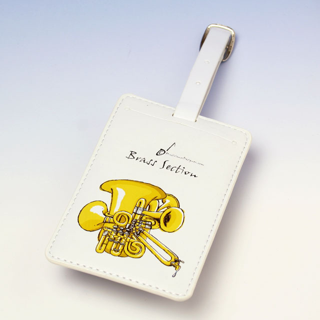 Brass section 金管セクション ネームタグ 名札 音楽雑貨 音楽グッズ 音楽小物