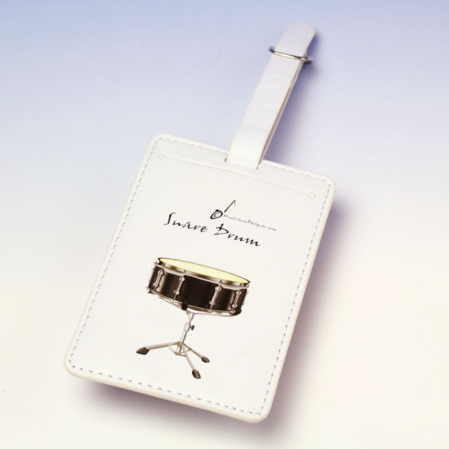 スネアドラム snare drum ネームタグ 名札 音楽雑貨 音楽グッズ 音楽小物