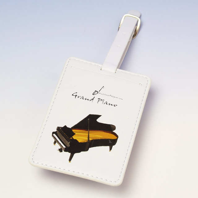 グランドピアノ piano ネームタグ 名札 音楽雑貨 音楽グッズ 音楽小物