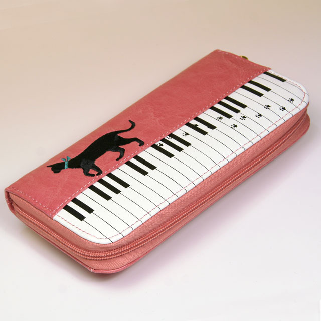 ピアノ 鍵盤 長財布 音楽雑貨 音楽グッズ