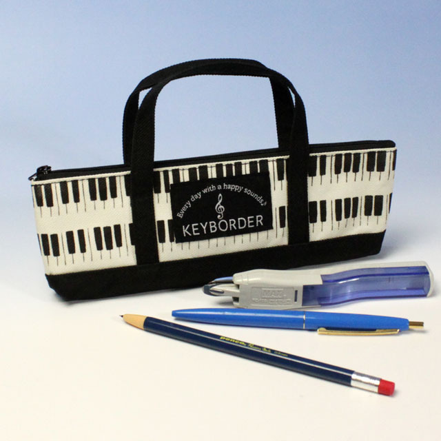 KEYBORDER 鍵盤 ペンポーチ 音楽雑貨 音楽グッズ