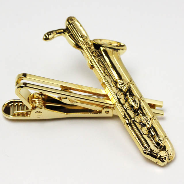 バリトンサックス Baritone Sax タイピン タイバー 楽器グッズ 音楽雑貨