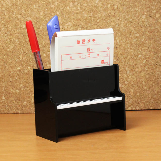 アップライトピアノ メモホルダー 音楽雑貨 音楽グッズ