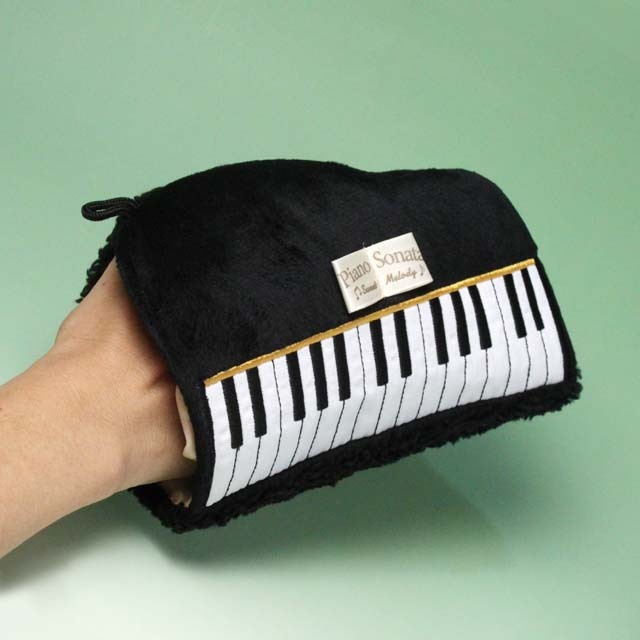 ふっかふかミトンモップ グランドピアノ 音楽雑貨 音楽グッズ