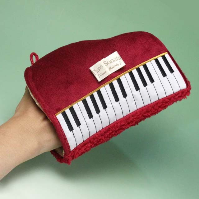 ふっかふかミトンモップ グランドピアノ 音楽雑貨 音楽グッズ