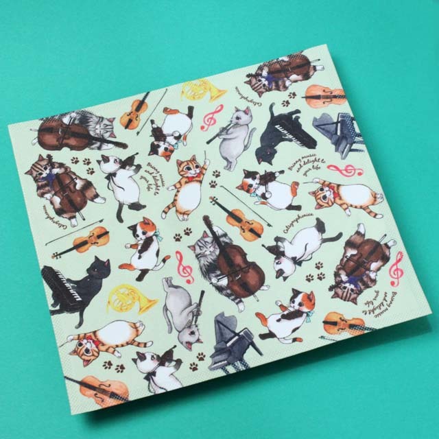 Cat Symphonica 楽器 クロス 音楽雑貨